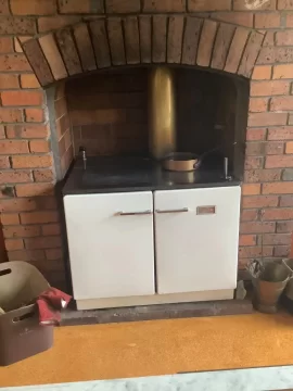 [Hearth.com] Franco Belge model 3707 - water under ash tray.  Any ideas please?