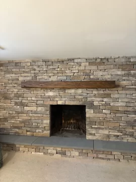 [Hearth.com] Opinions on this bluestone hearth installation