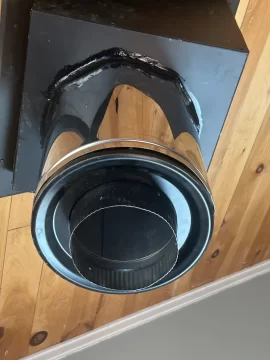 [Hearth.com] New Selkirk Chimney Install Question