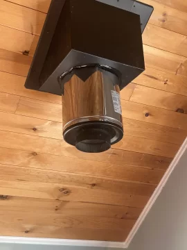 [Hearth.com] New Selkirk Chimney Install Question