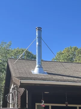 [Hearth.com] New Selkirk Chimney Install Question