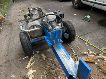 [Hearth.com] Water-cooled Homemade 19-ton Logsplitter