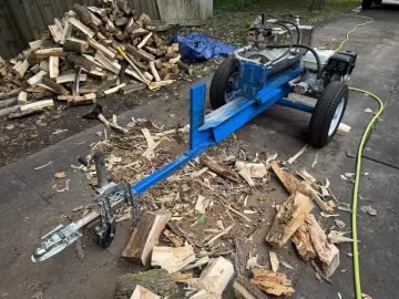 [Hearth.com] Water-cooled Homemade 19-ton Logsplitter