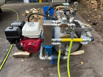 [Hearth.com] Water-cooled Homemade 19-ton Logsplitter