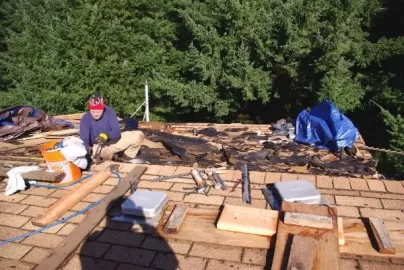[Hearth.com] Get the stoves all working good , then the roof leaks