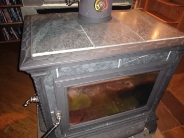 [Hearth.com] Soapstone stove top scratched up, what do you do to prevent?
