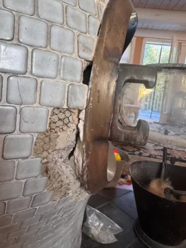 [Hearth.com] Meridian ceramic stove needing appropriate grout/cement to replace tiles