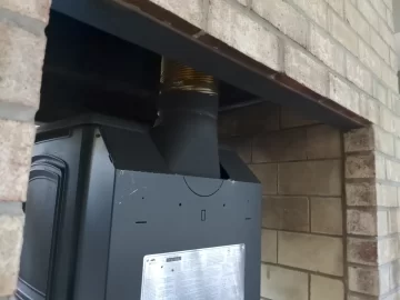 [Hearth.com] Is there a way for me to clean this chimney from inside?