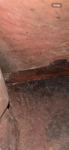 [Hearth.com] Two tiny holes in corner of insert?  Possible weld burn though?