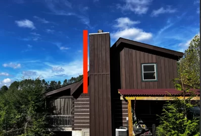 [Hearth.com] Help confirming my chimney run inside and out - First time.