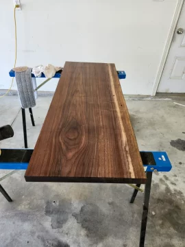 [Hearth.com] Varnish? Lacquer? Resin?  Buffalo snot?  Looking for a smooth finish on a wooden handrail.