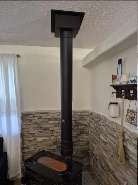 [Hearth.com] Reality Check Woodstove & Chimney Installation