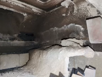 [Hearth.com] Is there a way for me to clean this chimney from inside?