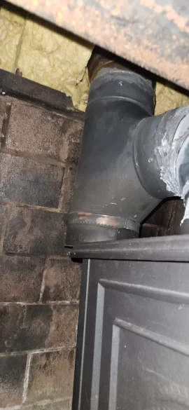 [Hearth.com] Did I install my stove pipe correctly?