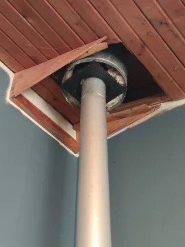 [Hearth.com] Help Framing in Chimney Pipe