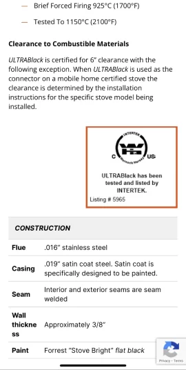 [Hearth.com] Need help with ceiling clearances