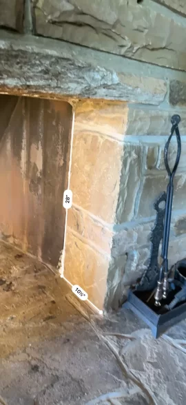 [Hearth.com] Freestanding stove in Existing fireplace