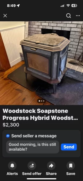 [Hearth.com] Found used Progress Hybrid, 400 Miles Away