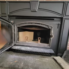 [Hearth.com] Quadrafire Grand Voyager Cracked + Warped Steel