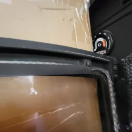 [Hearth.com] Quadrafire Grand Voyager Cracked + Warped Steel