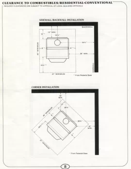 [Hearth.com] Question regarding NFPA 211 clearances