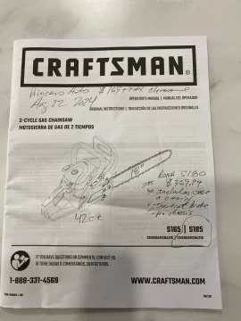 [Hearth.com] Lightweight chain saw for older user