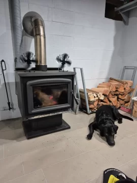 [Hearth.com] Wood stove fan