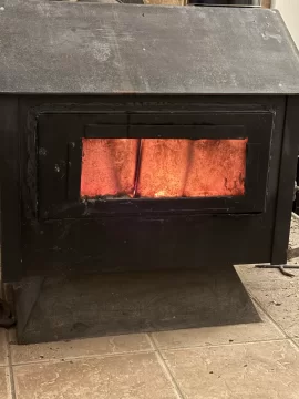 [Hearth.com] Sierra Hearthstove 2000T glass frame.