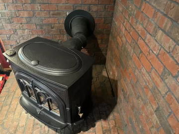 [Hearth.com] Stovepipe challenge: rear exhaust and through-wall flue
