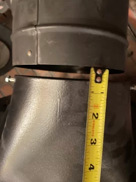 [Hearth.com] Stovepipe challenge: rear exhaust and through-wall flue