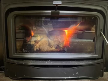 [Hearth.com] Blaze king Ashford 25 Lowest setting, still seeing decent size flame, shorter burn time