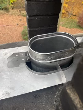 [Hearth.com] Chimney liner for Kuma Cascade