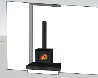 [Hearth.com] Advice on Replacing a Factory Fireplace with Wood Stove