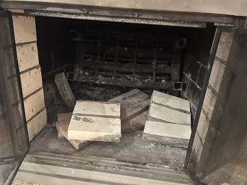 [Hearth.com] Cementing firebricks to a metal plate