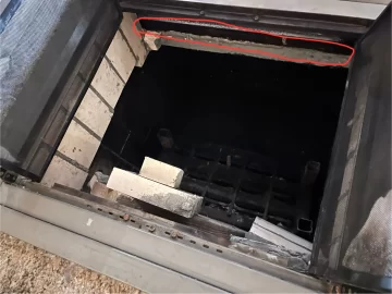 [Hearth.com] Cementing firebricks to a metal plate