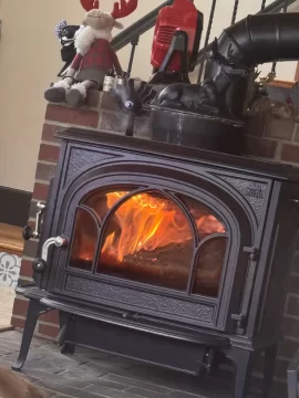 [Hearth.com] Jøtul F500 V3. I think this is burning perfectly?