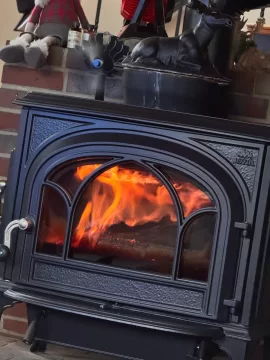 [Hearth.com] Jøtul F500 V3. I think this is burning perfectly?