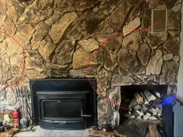 [Hearth.com] Ashford 25 Insert with existing ZC fireplace