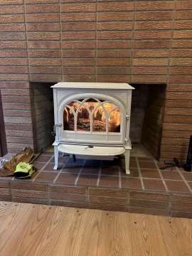 [Hearth.com] Jotul F400 Secondary Flame question