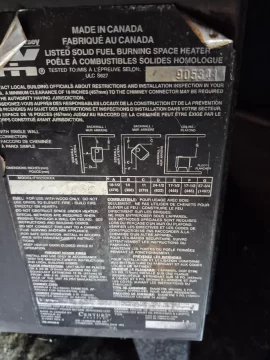 [Hearth.com] Old woodstove in yurt wall