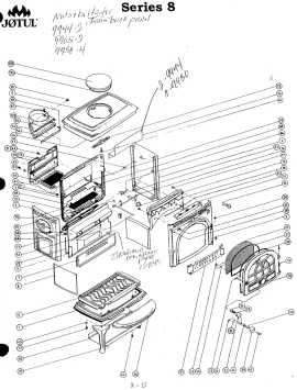 [Hearth.com] please help with identifying an old Jotul Series 8 and finding parts