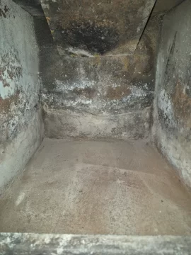 [Hearth.com] Old woodstove in yurt wall