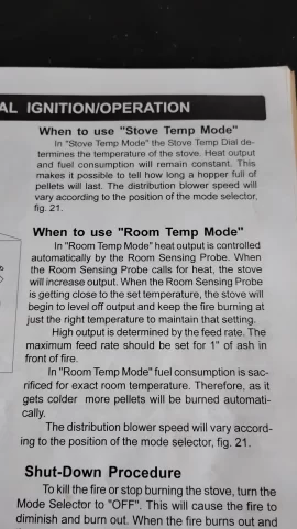 [Hearth.com] Old Harman P61 doesn't work on room mode