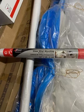 [Hearth.com] Clear vinyl gauge for storm windows