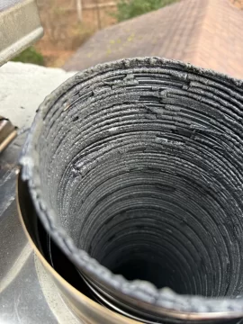 [Hearth.com] Cap clearance from liner