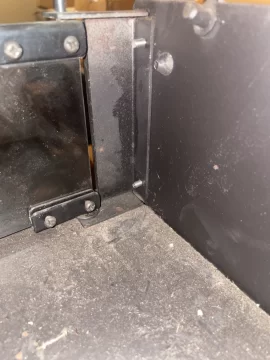 [Hearth.com] Aladdin Contour Pie Warmer compartment glass door hinge broke off!