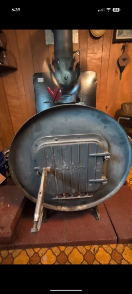 [Hearth.com] Drum Heater, Warm-Ever on the door