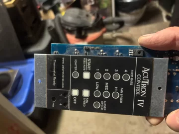 [Hearth.com] Trouble with AcuTron II & IV Control board.