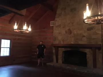 [Hearth.com] Giant fireplace any clue how this is made or how to remove