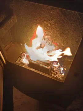 [Hearth.com] Trouble shooting  hot pellets  in air intake screen.